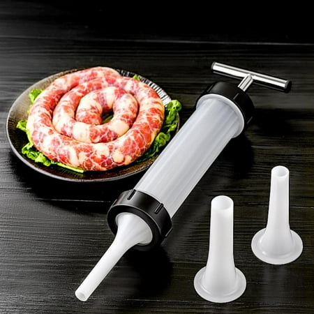 Homemade Sausage Tools Sausage Filler Syringe Meat Peeler Kitchen Tools Manual Sausage Hot Dog Maker Supplies
Homemade Sausage Tools Sausage Filler Syringe Meat Peeler Kitchen Tools Manual Sausage Hot Dog Maker Supplies