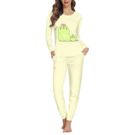 Renewold Women s Sleepwear Long Sleeve Top and Pants Pajama Set Lightweigth Thin Loungewear Shining Frogs Print Pajamas Size XL
Renewold Women s Sleepwear Long Sleeve Top and Pants Pajama Set Lightweigth Thin Loungewear Shining Frogs Print Pajamas Size XL