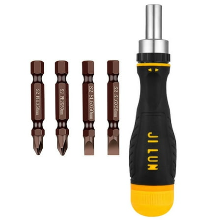 Hapeisy 19-in-1 Ratchet Screwdriver Set S2 professional-grade Multi-Bit Screwdriver Multi-purpose Magnetic Precision Driver High- Strength Bits Best Tool Gift for Man
Hapeisy 19-in-1 Ratchet Screwdriver Set S2 professional-grade Multi-Bit Screwdriver Multi-purpose Magnetic Precision Driver High- Strength Bits Best Tool Gift for Man