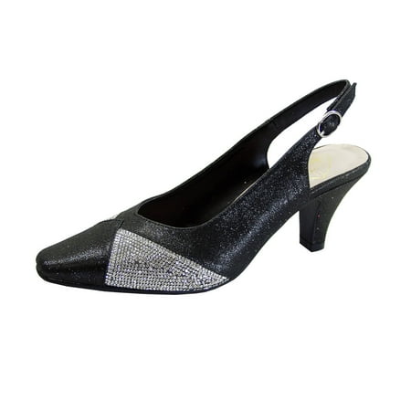 FLORAL Polly Women s Wide Width Slingback Dress Pumps