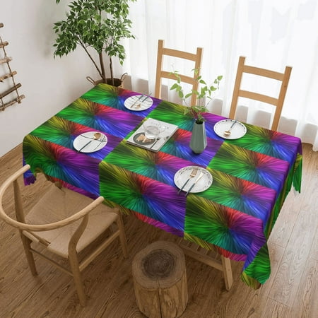 Tablecloth Tie Dye Table Cloth For Rectangle Tables Waterproof Resistant Picnic Table Covers For Kitchen Dining/Party(54x72in)
Tablecloth Tie Dye Table Cloth For Rectangle Tables Waterproof Resistant Picnic Table Covers For Kitchen Dining/Party(54x72in)