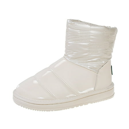 Fashion Round Toe Winter Snow Boots Plush Inner Thick Sole Calf Boots Women s Footwear
Fashion Round Toe Winter Snow Boots Plush Inner Thick Sole Calf Boots Women s Footwear