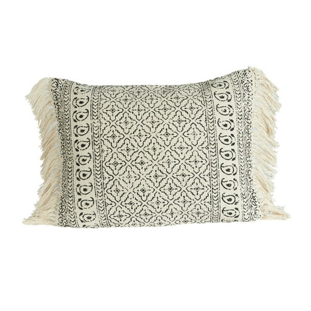 Better Homes & Gardens Block Print Decorative Pillow