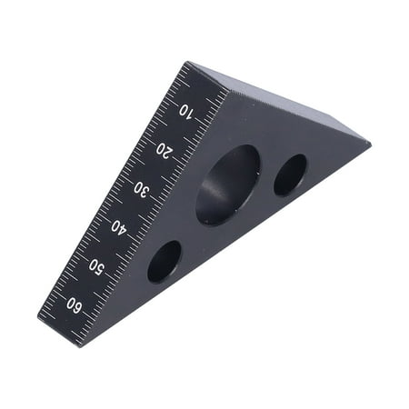 OTVIAP 15mm Thickness Ruler 45 Degree Ruler Aluminum Alloy 15mm Thickness Measuring Tool For Woodworking 45 Degree Ruler
OTVIAP 15mm Thickness Ruler 45 Degree Ruler Aluminum Alloy 15mm Thickness Measuring Tool For Woodworking 45 Degree Ruler
