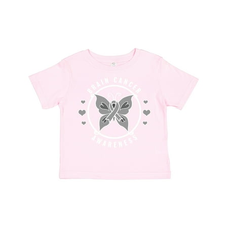 Inktastic Brain Cancer Awareness with Grey Ribbon and Butterfly Gift Toddler Boy or Toddler Girl T-Shirt
Inktastic Brain Cancer Awareness with Grey Ribbon and Butterfly Gift Toddler Boy or Toddler Girl T-Shirt
