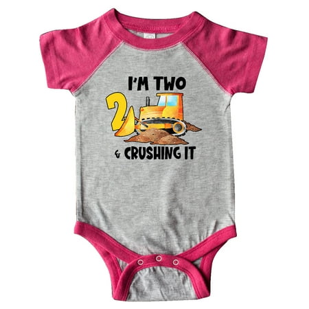 Inktastic I m 2 and Crushing It Construction 2nd Birthday Gift Baby Boy or Baby Girl Bodysuit
Inktastic I m 2 and Crushing It Construction 2nd Birthday Gift Baby Boy or Baby Girl Bodysuit