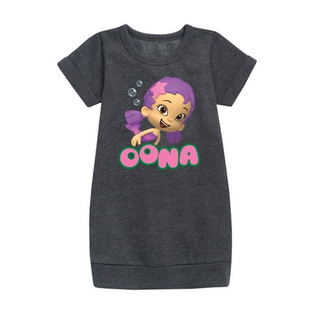 Bubble Guppies - Oona - Toddler And Youth Girls Fleece Dress