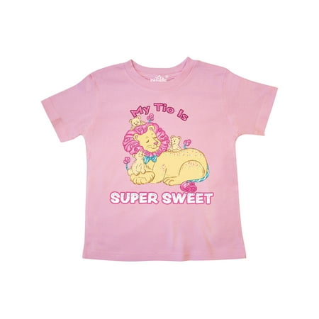 Inktastic My Tio Is Super Sweet Cotton Candy Lions with Pink Mane Gift Toddler Boy or Toddler Girl T-Shirt
Inktastic My Tio Is Super Sweet Cotton Candy Lions with Pink Mane Gift Toddler Boy or Toddler Girl T-Shirt