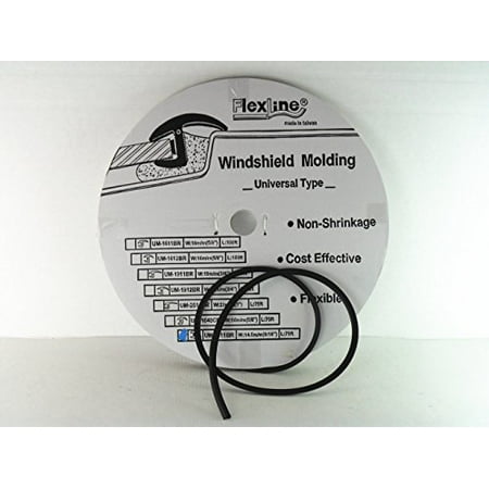 Flexline Windshield Auto Glass Universal Inverted Molding Trim Rubber 14.5mm 75 UM1511BR
Flexline Windshield Auto Glass Universal Inverted Molding Trim Rubber 14.5mm 75 UM1511BR