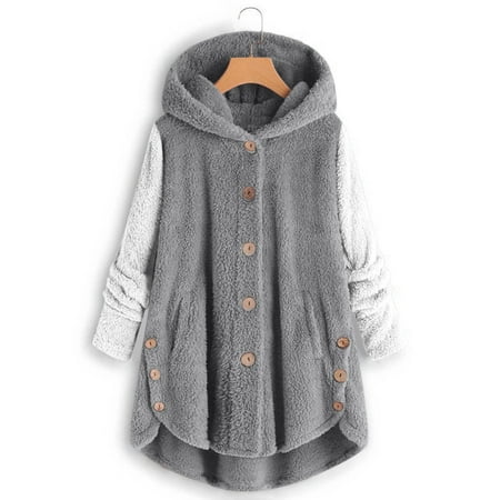 Miluxas Women s Robe Button Bathrobe Women s Hoodie Coat Plush Warm Pajamas Long Sleepwear with Cute Pattern Pocket Pajamas Gray 6(M)
Miluxas Women s Robe Button Bathrobe Women s Hoodie Coat Plush Warm Pajamas Long Sleepwear with Cute Pattern Pocket Pajamas Gray 6(M)