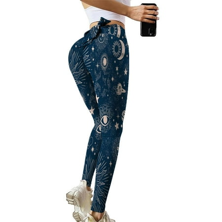 Charella Women Printing High Waist Stretch Strethcy Fitness Leggings Yoga Pants Blue L
Charella Women Printing High Waist Stretch Strethcy Fitness Leggings Yoga Pants Blue L