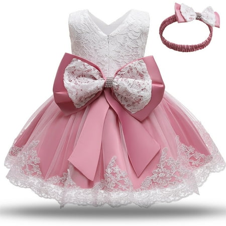 Baby Girls Lace Bowknot Princess Wedding Formal Tutu Dress With Headband Set Clothes Party Wedding Prom Dresses Baby First Birthday Outfit Girl Girls Dresses Short Sleeve
Baby Girls Lace Bowknot Princess Wedding Formal Tutu Dress With Headband Set Clothes Party Wedding Prom Dresses Baby First Birthday Outfit Girl Girls Dresses Short Sleeve