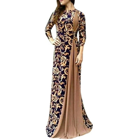 Robe for Women Ramadan Traditional Hijab Dress Set Summer Ventilative Clothes Long Dress