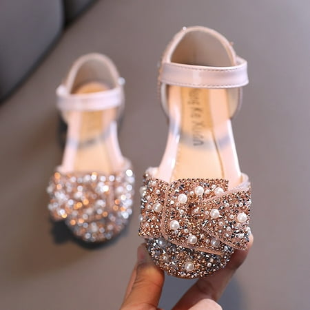 TRIHIY Baby Girl Kids Pearl Rhinestones Soft Anti-Slip Sole Dance performance Sandals
TRIHIY Baby Girl Kids Pearl Rhinestones Soft Anti-Slip Sole Dance performance Sandals