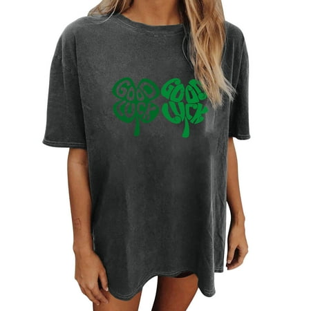 LWZWM St Patricks Day Scrub Tops for Women 2023 Irish Holiday Workwear Short Sleeve Wrap V Neck Work Tops Dressy Blouse Vintage Drop Sleeve St. Patrick s Day Print Short Sleeve Tops Dark Gray M
LWZWM St Patricks Day Scrub Tops for Women 2023 Irish Holiday Workwear Short Sleeve Wrap V Neck Work Tops Dressy Blouse Vintage Drop Sleeve St. Patrick s Day Print Short Sleeve Tops Dark Gray M