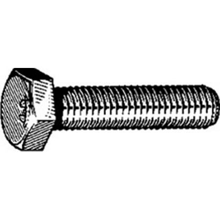 25 6-1.0 X 12mm DIN 933 Cap Screws Class 8.8 Zinc