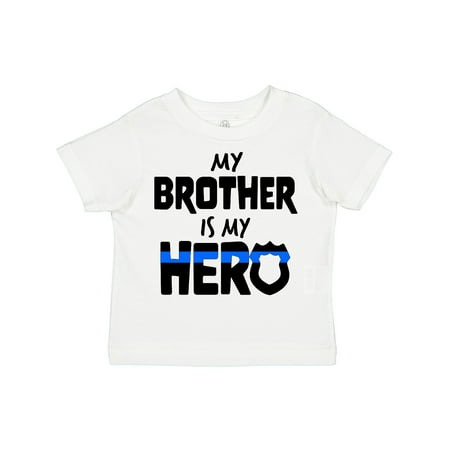 Inktastic My Brother is My Hero Police Officer Family Gift Toddler Boy or Toddler Girl T-Shirt
Inktastic My Brother is My Hero Police Officer Family Gift Toddler Boy or Toddler Girl T-Shirt
