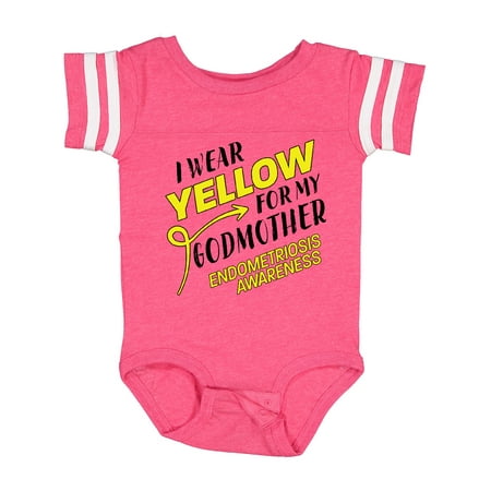Inktastic I Wear Yellow for My Godmother- Endometriosis Awareness Gift Baby Boy or Baby Girl Bodysuit
Inktastic I Wear Yellow for My Godmother- Endometriosis Awareness Gift Baby Boy or Baby Girl Bodysuit