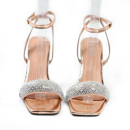 Summer Savings Clearance! Edvintorg Summer Women Sandals Fashion Crystal Heeled Female Party Prom Shoes High Heels Gladiator Sandals Pumps Sandals
Summer Savings Clearance! Edvintorg Summer Women Sandals Fashion Crystal Heeled Female Party Prom Shoes High Heels Gladiator Sandals Pumps Sandals