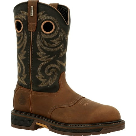 Georgia Boot Carbo-Tec LT Waterproof Pull-On Work Boot Size 12(W)