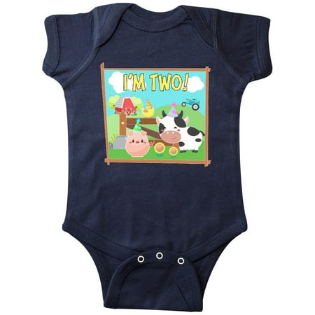 Inktastic I m Two! Farm Animals Wearing Birthday Party Hats Gift Baby Boy or Baby Girl Bodysuit
Inktastic I m Two! Farm Animals Wearing Birthday Party Hats Gift Baby Boy or Baby Girl Bodysuit