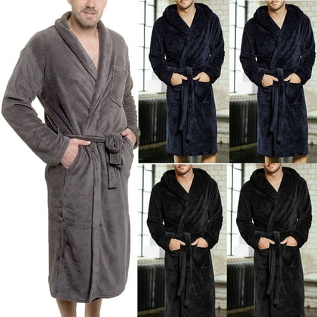 Men s Velvet Long sleeve Long Gown Bathrobe Robe Winter Home Leisure Warm Pajamas
Men s Velvet Long sleeve Long Gown Bathrobe Robe Winter Home Leisure Warm Pajamas