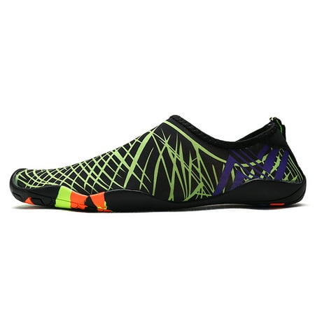 ONTNO Women s Water Shoes Men s Water Shoes Quick Dry Beach Barefoot Swimming Water Socks Non-Slip Breathable Multi-Color Black Green
ONTNO Women s Water Shoes Men s Water Shoes Quick Dry Beach Barefoot Swimming Water Socks Non-Slip Breathable Multi-Color Black Green