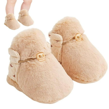 Vokewalm Plush Booties Non-Skid Cotton Booties Newborn Infant Cotton Shoes Socks Toddler Non-Slip Soft Sole Shoes presents
Vokewalm Plush Booties Non-Skid Cotton Booties Newborn Infant Cotton Shoes Socks Toddler Non-Slip Soft Sole Shoes presents