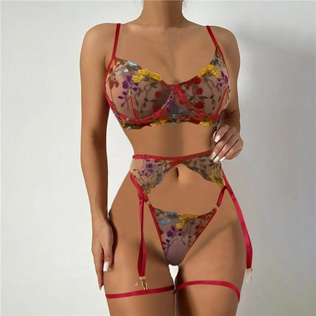 Women Lace Floral Color Matching With Steel Ring Bra Briefs Lingerie Set With 1pair Leg Ring Lingerie Two Piece Lingerie for Women Peach Lingerie for Women for
Women Lace Floral Color Matching With Steel Ring Bra Briefs Lingerie Set With 1pair Leg Ring Lingerie Two Piece Lingerie for Women Peach Lingerie for Women for