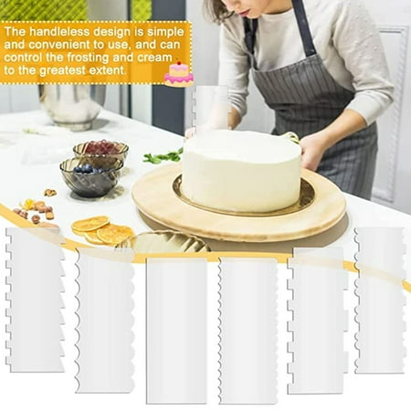 Clear Cake Scraper Cake Icing Smoother DIY Decorating Smoother Cake Decorating for Dessert Baking Wedding Kitchen Baking Tools
Clear Cake Scraper Cake Icing Smoother DIY Decorating Smoother Cake Decorating for Dessert Baking Wedding Kitchen Baking Tools