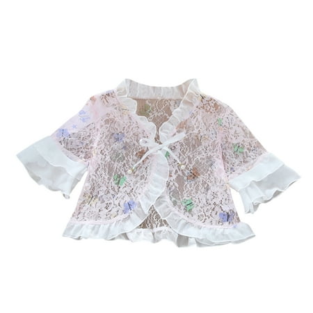 NECHOLOGY Thin Jackets for Girls Kids Toddler Little Girls Princess Hollow Floral Sun Short Sleeve Cardigan Lace for Jackets Kids Coat Pink 8-9 Years
NECHOLOGY Thin Jackets for Girls Kids Toddler Little Girls Princess Hollow Floral Sun Short Sleeve Cardigan Lace for Jackets Kids Coat Pink 8-9 Years