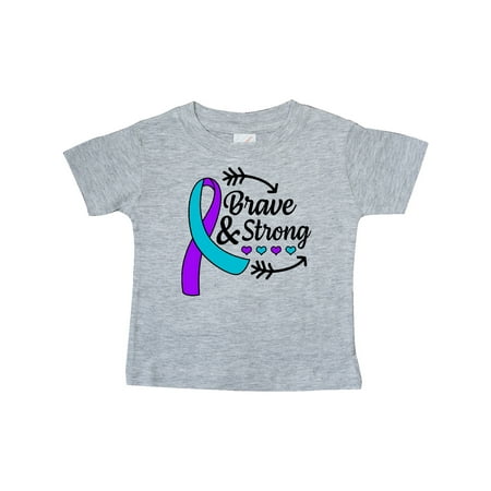 Inktastic Suicide Prevention Awareness Brave and Strong with Arrows Gift Baby Boy or Baby Girl T-Shirt
Inktastic Suicide Prevention Awareness Brave and Strong with Arrows Gift Baby Boy or Baby Girl T-Shirt