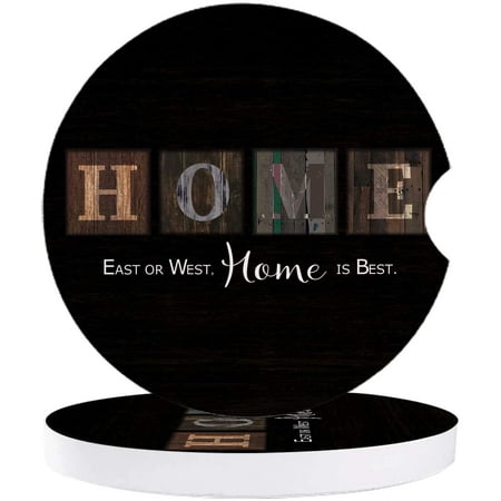 ZHANZZK Vintage Wood Grain Home Word Black Set of 6 Car Coaster for Drinks Absorbent Ceramic Stone Coasters Cup Mat with Cork Base for Home Kitchen Room Coffee Table Bar Decor
ZHANZZK Vintage Wood Grain Home Word Black Set of 6 Car Coaster for Drinks Absorbent Ceramic Stone Coasters Cup Mat with Cork Base for Home Kitchen Room Coffee Table Bar Decor