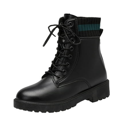 Rdeuod Women Shoes Autumn And Winter Lace-Up Short Boots Round-Toe Flat-Bottom Plus Womens
Rdeuod Women Shoes Autumn And Winter Lace-Up Short Boots Round-Toe Flat-Bottom Plus Womens