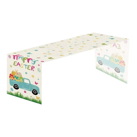 Table Banners Decorations Easter Table Runner Festive Bunny Egg Small Print Vintage Easter Decoration Tablecloth Easter Home Decor
Table Banners Decorations Easter Table Runner Festive Bunny Egg Small Print Vintage Easter Decoration Tablecloth Easter Home Decor