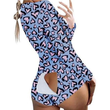 Women Valentine s Day Onesies Bodycon Jumpsuit Butt Flap Bodysuit Long Sleeve Romper Pajamas
Women Valentine s Day Onesies Bodycon Jumpsuit Butt Flap Bodysuit Long Sleeve Romper Pajamas
