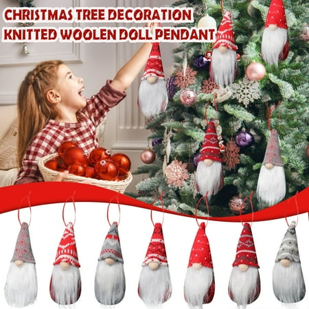 QWY Christmas Tree Decoration Pendant Knitted Woolen Forest Old Man Doll Pendant Doll
QWY Christmas Tree Decoration Pendant Knitted Woolen Forest Old Man Doll Pendant Doll