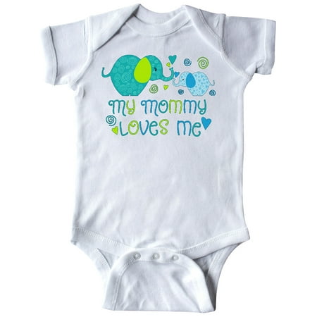 Inktastic My Mommy Loves Me- cute elephants Gift Baby Boy or Baby Girl Bodysuit
Inktastic My Mommy Loves Me- cute elephants Gift Baby Boy or Baby Girl Bodysuit