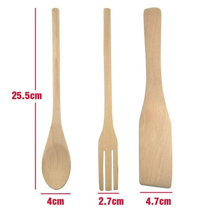 Wood Bamboo Kitchen Utensils Set Solid Wood Gadget Spoon Fork Turner Spatula Natural Kitchen Tools 
Wood Bamboo Kitchen Utensils Set Solid Wood Gadget Spoon Fork Turner Spatula Natural Kitchen Tools
