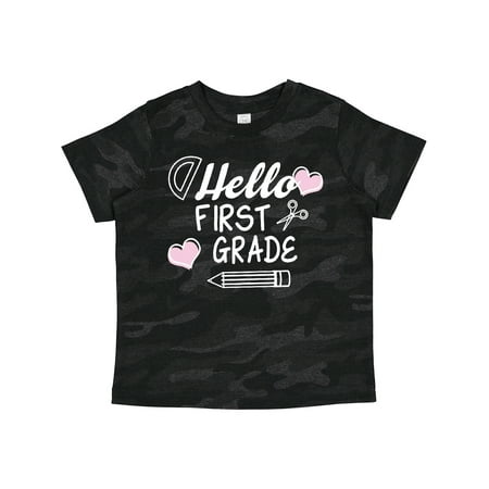 Inktastic Hello 1st Grade with Hearts and School Supplies Gift Toddler Boy or Toddler Girl T-Shirt
Inktastic Hello 1st Grade with Hearts and School Supplies Gift Toddler Boy or Toddler Girl T-Shirt