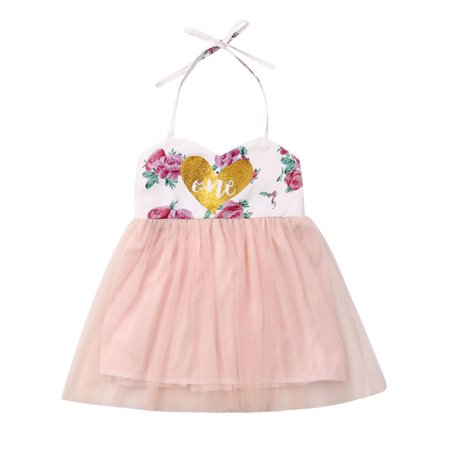 Aunavey Baby Girls Dress Pink Floral Toddler Tutu Tulle Wedding Tea Party Fancy Infant Dress
Aunavey Baby Girls Dress Pink Floral Toddler Tutu Tulle Wedding Tea Party Fancy Infant Dress