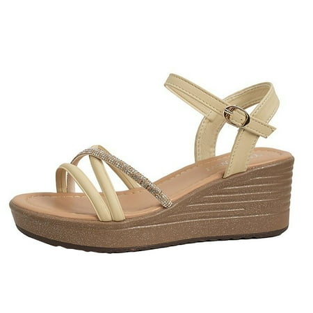 Platform WedgesSlip on Sandals for Women Wedges Casual Side Hollow Belt Buckle Flat Bottom Roman Shoes Women S Summer Sandals Fashion Women S Sandals
Platform WedgesSlip on Sandals for Women Wedges Casual Side Hollow Belt Buckle Flat Bottom Roman Shoes Women S Summer Sandals Fashion Women S Sandals