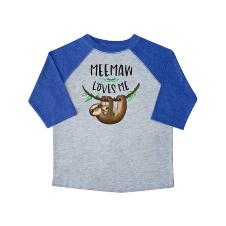 Inktastic Meemaw Loves Me Cute Sloth and Baby Gift Toddler Boy or Toddler Girl T-Shirt
Inktastic Meemaw Loves Me Cute Sloth and Baby Gift Toddler Boy or Toddler Girl T-Shirt
