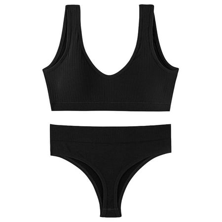 Ruhiku GW Women Vest Underwear Set Sexy Steel Ringless Bra Thin Beautiful Back Low-waist Panties
Ruhiku GW Women Vest Underwear Set Sexy Steel Ringless Bra Thin Beautiful Back Low-waist Panties