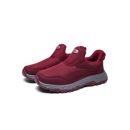 Harsuny Mens Casual Shoes Slip On Flats Plush Lined Sneakers Driving Slip-Resistant Lightweight Walking Shoe Comfort Warm Sneaker Red 5.5
Harsuny Mens Casual Shoes Slip On Flats Plush Lined Sneakers Driving Slip-Resistant Lightweight Walking Shoe Comfort Warm Sneaker Red 5.5