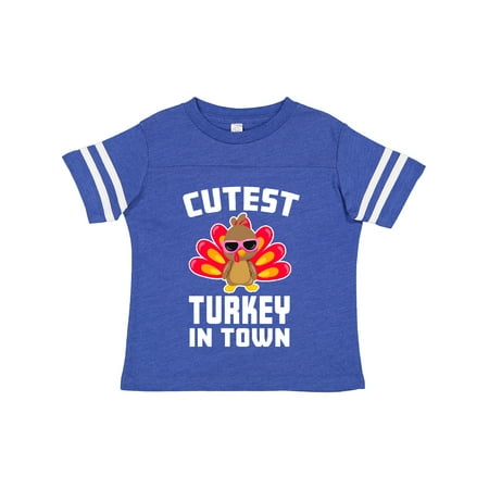 Inktastic Thanksgiving Cutest Turkey in Town Gift Toddler Boy or Toddler Girl T-Shirt
Inktastic Thanksgiving Cutest Turkey in Town Gift Toddler Boy or Toddler Girl T-Shirt
