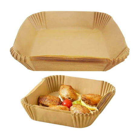 Younar 50pcs Air Fryer Disposable Paper Liners - Non-stick Cooking Parchment Liners - Baking Paper Liners for Air Fryer Oil-proof Water-proof Parchment for Baking Roasting
Younar 50pcs Air Fryer Disposable Paper Liners - Non-stick Cooking Parchment Liners - Baking Paper Liners for Air Fryer Oil-proof Water-proof Parchment for Baking Roasting