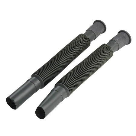 2pc Universal Bathroom Basin Kitchen Sink Flexible Waste Pipe Trap Connectors
