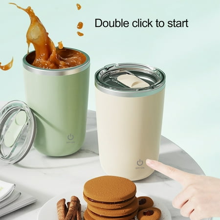 YFMALL 1 Set 350ml Milk Mixing Cup Rechargeable Washable Stir Evenly Stainless Steel Liner Lazy Coffee Self Blending Mug Kitchen Tool for Women
YFMALL 1 Set 350ml Milk Mixing Cup Rechargeable Washable Stir Evenly Stainless Steel Liner Lazy Coffee Self Blending Mug Kitchen Tool for Women