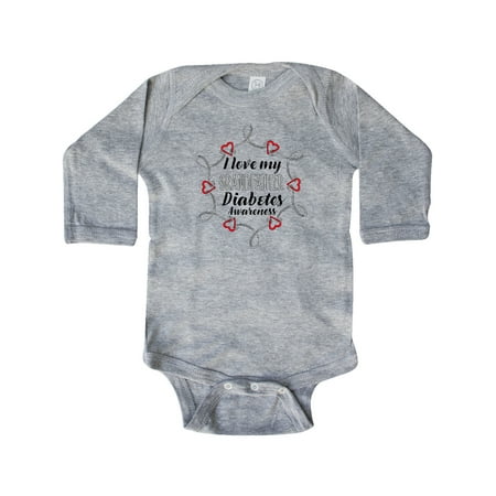 Inktastic I Love My Grandfather Diabetes Awareness Gift Baby Boy or Baby Girl Long Sleeve Bodysuit
Inktastic I Love My Grandfather Diabetes Awareness Gift Baby Boy or Baby Girl Long Sleeve Bodysuit